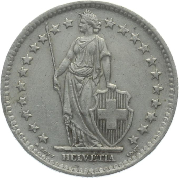 Preview: 2 Franken 1946 B